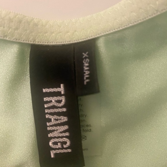 Green triangl Mel rose bikini - Picture 4 of 6